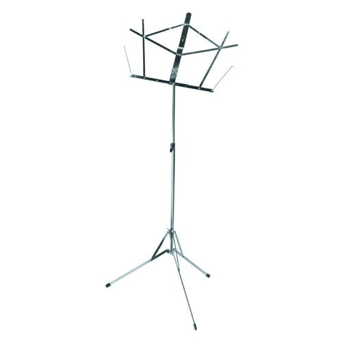 On Stage Folding Music Stand, Chrome