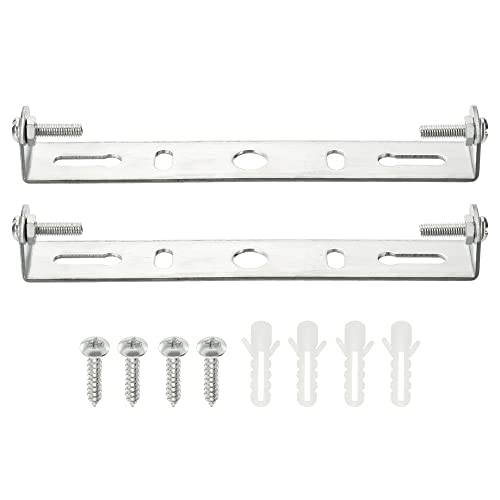 MECCANIXITY Ceiling Light Plate, 135x20x16mm Lighting Fixture Mounting Bracket for Home Office Chandelier, 2 Set - size: 135x20x16mm