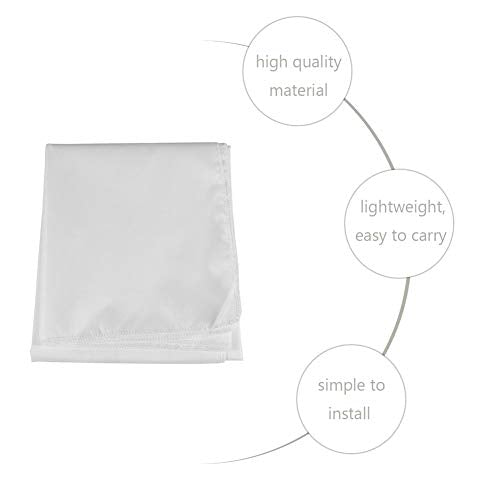 Portable 16:9 Projection Screen 60-120 Inch White Synthetic Polyester Fabric Projector Curtain Foldable, Anti-Reflective(60inch) - color: 60inch