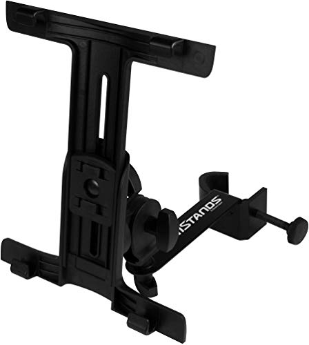 Ultimate Support JS-MNT101 Universal Holder for iPads and iPad mini, 5." Extension Bar Length | Universal mount with 5.5-inch extension bar and adjustable axis for iPad, iPad mini and microphone stands