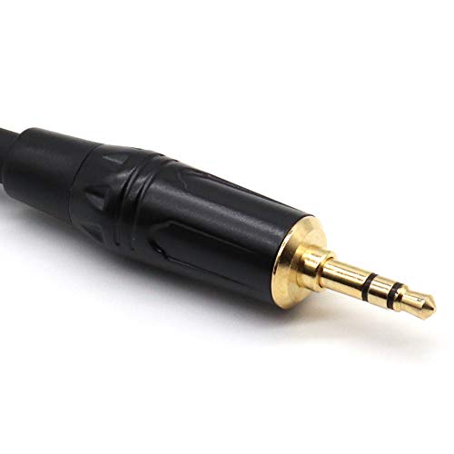 1/8 inch Stereo to Dual 1/4inch Mono Y-Splitter Breakout Cable, 3.5mm Mini Jack TRS Aux to Double 6.35mm Quarter inch TS Path Cords(10FT) - size: 10Feet