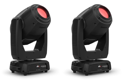 Audiosavings Bundle: (2) Chauvet DJ Intimidator Hybrid 251SR Moving Head Beam, Spot, Wash, GOBO DMX Light (2 Items)