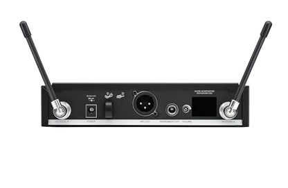 Shure BLX14R/MX53 Rack-Mount Earset Audio System H9 Band (512–542 MHz) – BLX4R Receiver, BLX1 Bodypack & MX153 Earset Mic, Up to 14 Hr Battery, 300 ft Range - style: H9 Band (512-542 MHz)