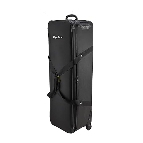MagicLine Studio Trolley Case 47.2x15x13 in, Rolling Camera Bag with Wheels - size: 47.2" without side pocket