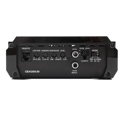 ORION CEA1200.1D Cobalt Elite Compact Class D Monoblock Amp, 1200W RMS - size: 1200W 1-Channel