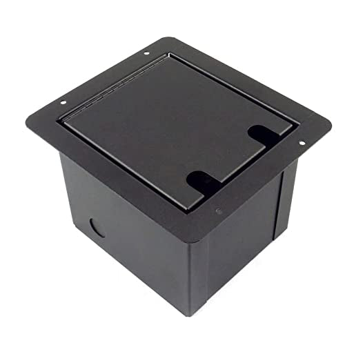 Elite Core | FB8-4XF2XM1H1E | Recessed Floor Box | 4 XLR Female, 2 XLR Male, 1 HDMI & 1 Tactical Ethernet Connections - style: 4-XLRF, 2-XLRM, 1-HDMI, 1-Ethernet