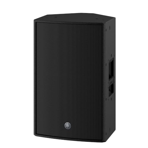 Yamaha DZR15 15 Inch 2000-Watt Powered Speaker, Black - color: Black, size: DZR15, style: Powered Speaker