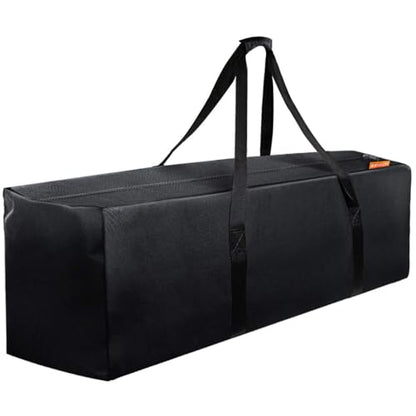 INFANZIA 47in Sports Duffle Bag, 196L Extra Large Travel Duffel Bag | Sturdy & Water Resistant with 2 Upgrade Zipper, 600D Foldable Luggage Equipment Storage Bag, for Moving Camping Tent Fishing - size: 47x15x17 inch-196L
