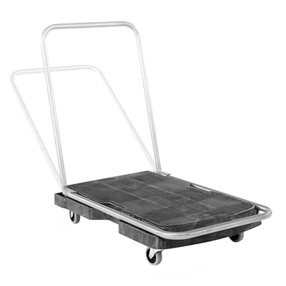 Rubbermaid Commercial Products Convertible Folding Utility Dolly/Cart/Platform Truck with wheels, 250 lbs Capacity, for Moving/Warehouse/Office - style: 250 lb. Capacity, 3" Casters