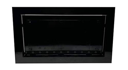 Bi-Directional Flood Vent to Reduce Foundation Damage and Flood Risk, FEMA Compliant, ICC-ES Certified for 250 sq. ft. - Black, Wall Mounted (16" Wide x 8" high x 2" deep) - color: Black