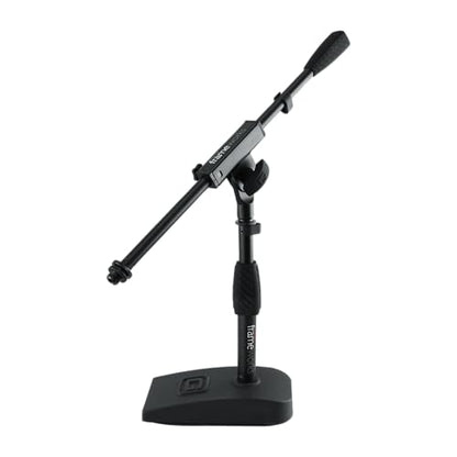 Gator Frameworks Weighted Desktop Microphone Stand with Boom (GFW-MIC-0821) | Compact Stand with 4.5" x 8" Base is Perfect for Desktop Use or Instrument Recording - style: Weighted Base