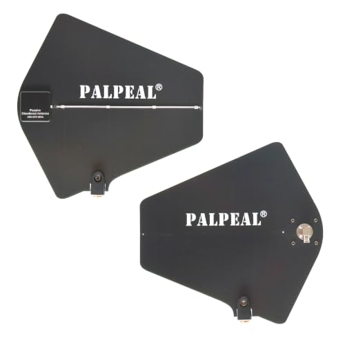 Wireless Antenna Combiner for UHF in-Ear Monitor System,AC-325L,19-Inch 4-Way IEM Transmitter Antenna Combiner,Directional Paddle Antenna,IEM RF Signal Combinador