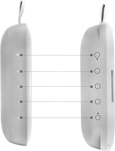co2CREA Soft Silicone Case for Bose SoundLink Flex Bluetooth Speaker, White - color: White Smoke Case