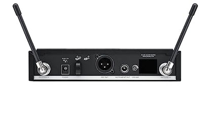 Shure BLX4R Rack-Mount Wireless Receiver H11 Band (572–596 MHz) – BLX Series Single-Channel Receiver with QuickScan, XLR & 1/4" Outputs, LCD Display, Up to 300 ft Range - style: Rack Mount