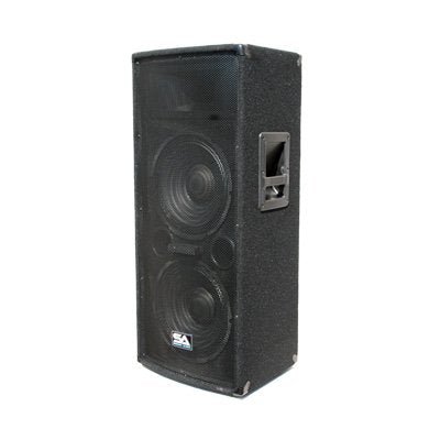 Seismic Audio - Pair of Dual 12" PA DJ Speakers 1200 Watts PRO Audio - Band, Bar, Wedding, Church - size: Pair