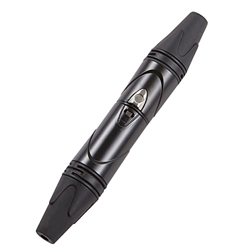 MFL. 3-Pin XLR Cable Connector Male and Female with Nickel Housing and Silver Contacts Mic Cable Plug Connector Audio Socket, Black, 4 Pairs - color: Black, 4 Pairs