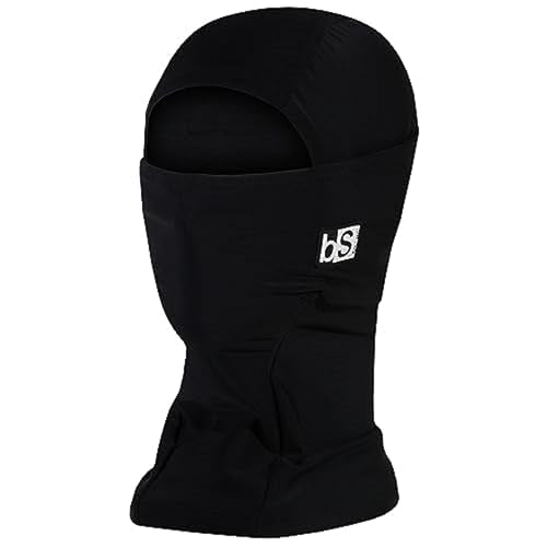BLACKSTRAP Hood Balaclava Face Mask – Cold Weather Ski Mask, Breathable, Moisture-Wicking, and Helmet-Compatible - color: Black