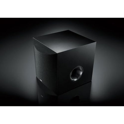 Yamaha Audio 10" 100W Powered Subwoofer - Black (NS-SW100BL) | 10-inch 100W powered subwoofer with Twisted Flare Port and Advanced YST II for movies, music and home theater