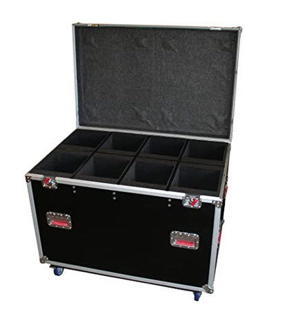 Gator Cases G-TOUR LEKO-S4 ATA Leko Style Lighting Fixture Case - color: Black, size: 10" x 10" x 32"