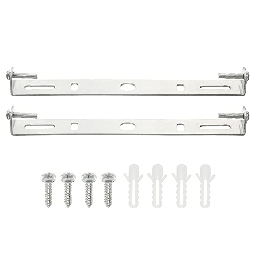 MECCANIXITY Ceiling Light Plate, 150x19x15mm Lighting Fixture Mounting Bracket for Home Office Chandelier, 2 Set - size: 150x19x15mm