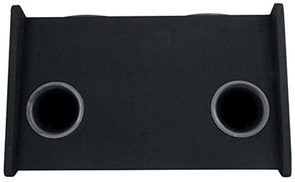 Rockville RV1212P Dual 12" 1200W Car Audio Subwoofers in Vented Enclosure, 4-Ohm, Clean Punchy Bass, 600W RMS Music Rating, Durable MDF Build, for Car Audio Systems | 1200W Peak/600W RMS, MDF Box, Polypropylene Cone, Aluminum Voice Coil, 4 Ohm, Bass Refle