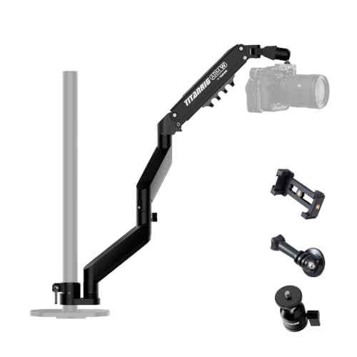 TARION Pneumatic Camera Mount 25" Modular 3-Section Titanrig Arm W - size: Arm W (Pneumatic - Camera)