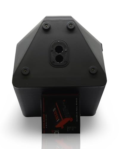 Warzone 1X WPTS15 Apollo-Active Series 2500W Peak Power 15-Inch 2-Way Powered Speaker, Class D & AB Amplifier, Bluetooth, DSP Modes, and 136dB Max SPL for Pro Audio DJ Party