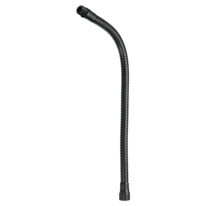 PATIKIL 16" Microphone Gooseneck, 5/8"-27 Thread Metal Universal Hose Flexible Arm Gooseneck Tube Extension for Multifunction DIY, Black - color: Black, size: 16"
