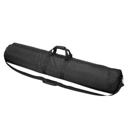 PATIKIL Tripod Carrying Case, 43.3" x 7.9" Heavy Duty Nylon Padded Tripod Bag with Adjustable Shoulder Straps and Handles for Light Stands Umbrellas Tripods Mic Speaker Stand, Black - size: 43.3" x 7.9"
