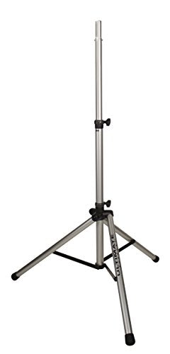 Ultimate Support TS-80S Original Series Aluminum Tripod Speaker Stand w/Integrated Speaker Adapter - Silver - color: Silver, size: Standard