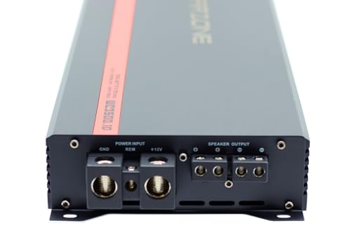 Warzone Series Car Amplifiers - True RMS Power Class D Amps, 1/2/4 Ohm Stable, Multi-Channel and Monoblock Options, Remote Sub Control (3500W / Monoblock) - size: 3500 watt Mono