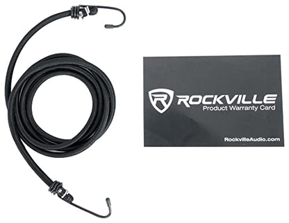 Audiosavings Bundle:(1) Mackie SRM-Flex 1300w Portable Line Array DJ Speaker PA System w/Sub+Carry Bag Bundle with (1) Rockville GigMate DJ/Musician Aluminum Trolley Transport Hand Truck (Items 2)