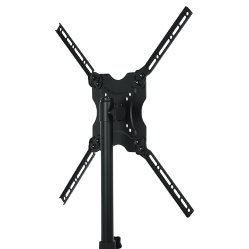 Gator Frameworks Deluxe Adjustable Quadpod LCD/LED TV Monitor Stand with Lift Piston, Fits Screens up to 65" (GFW-AV-LCD-25) - size: 65" Screens, style: Deluxe
