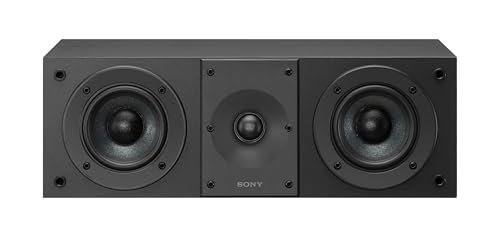 Sony CS Speaker, SS-CS8M2 2-Way 3-Driver Center Channel Speaker | 3-Driver Center Channel Design, Dual 3.94-Inch Woofers, High-Precision 0.98-Inch Tweeter, Bass Reflex Enclosure, Compact - style: Center Channel