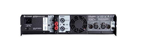 Crown XTi6002 Two-channel, 6000-Watt at 4Ω Bridged, 2100-Watt at 4Ω Dual Pro Power Amplifier. Black and Silver - size: 2100-Watts
