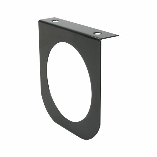 Grand General 81390 Black L-Shaped Mounting Bracket for Single 4" Light - color: Black, style: 1 Round Hole