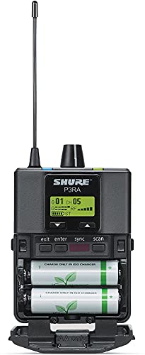 Shure PSM300 P3TRA215CL Pro Wireless in-Ear Personal Monitoring System with SE215-CL Earphones | SE215-CL Earphones - size: Single, style: G20 Band (488-512 MHz)