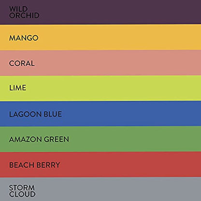 Mehron Makeup Paradise AQ - TROPICAL PALETTE, Water-Activated Face Paint | 8 Color Professional Face & Body Paint Makeup for Cosplay, Theater, & Halloween. Vegan, Cruelty-Free, & Made in USA. - color: Tropical