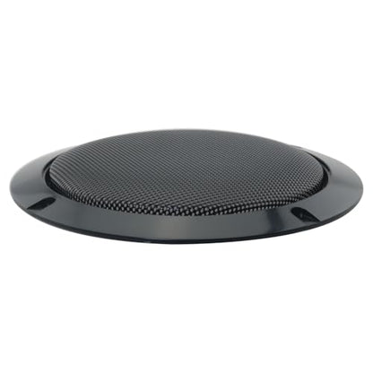 6.5 Inch Black Subwoofer Grille Protective Cover with Fixing Screws Home Audio Accessories Suitable for Domestic/Car Speakers