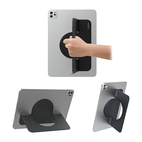 Nillkin Flexwing Adhesive Tablet Stand, 0.14in Invisible Slim iPad Holder - color: Black