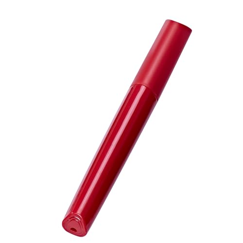 Portable Travel Toothbrush Case, Plastic Container Toothbrush Holder Brushes Box Breathable Design with Air Hole More Hygienic Toothbrush Tube for Home Daily Business Office (Red) - color: Red