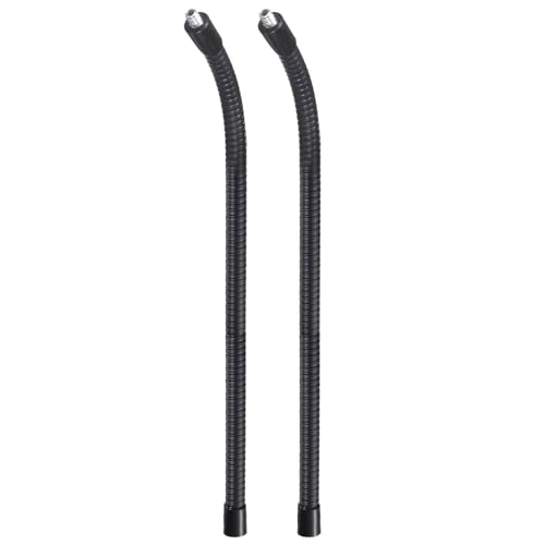6-Inch Flexible Gooseneck Tubing, 1/4"-20 Female to Male Thread Universal Arm Gooseneck Extension Holder for Microphone, Tripod Phone, Camera, LED Video Lights 2 Pack - color: 2 Pack, size: 6 Inch