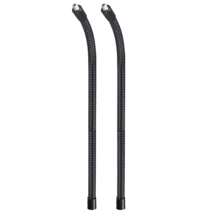 8-Inch Flexible Gooseneck Tubing, 1/4"-20 Female to Male Thread Universal Arm Gooseneck Extension Holder for Microphone, Tripod Phone, Camera, LED Video Lights 2 Pack - color: 2 Pack, size: 8 Inch