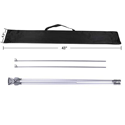 Adjustable X Banner Stand, Fits 23 to 32 Inch Wide and 63 to 78 Inch Tall Banners, Portable Display with Carrying Bag, Perfect for Trade Shows, Exhibitions, Conferences and Events, 6 Pack - size: 6 Pack Best Selling Banner Stand