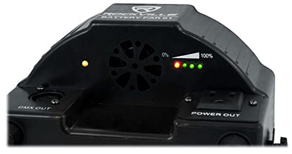 Rockville Battery PAR 61 36W Rechargeable RGBWA+UV DMX Wash Light, 25 Degree Beam, Replaceable Batteries, IR Remote, Sound-Activated, for DJs and Events | 12-18 Hour Battery Life, Stage Lighting, Remote Included, Sound Activated, Strobe, 6/10 DMX Channels