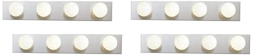 Kichler 624NI Linear Bath 24-Inch, Brushed Nickel (Pack of 4) - color: Brushed Nickel, size: 24" (Pack of 4)