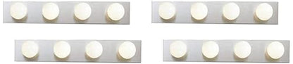 Kichler 624NI Linear Bath 24-Inch, Brushed Nickel (Pack of 4) - color: Brushed Nickel, size: 24" (Pack of 4)