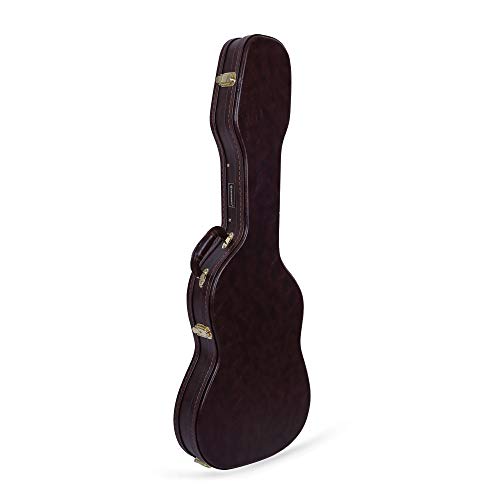 Crossrock Electric Guitar Case fits Telecaster and Stratocaster Style Guitars-Brown(CRW600STBR) - color: Vintage Brown, style: St Electric