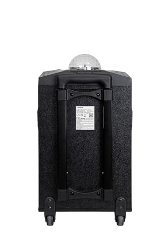 TONOR Wireless Karaoke Machine for Adults, PA System Portable Bluetooth Singing Speaker with 30 m/100 ft Dual Wireless Microphones Microfono, Disco Ball for Home Karaoke, Party, Class and Church K20
