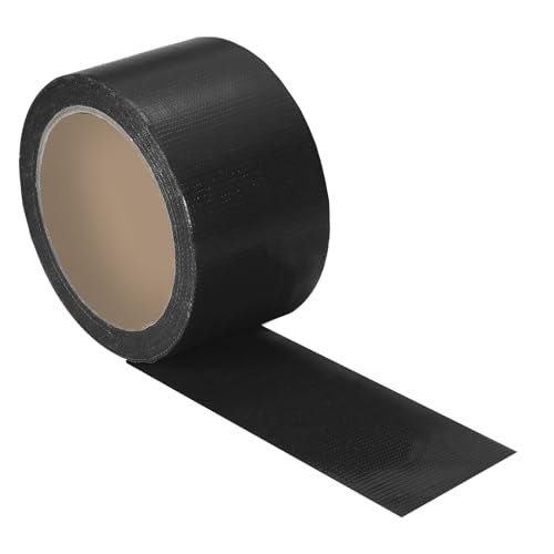 PATIKIL Gaffers Tape 2 in x 22 Yards, Waterproof Gaffer Floor Tape No Residue Non-Reflective Easy Tear for Indoor Outdoor Photography Electrical Cord Industrial Use, Black - color: Black, size: 2 in x 22 Yards